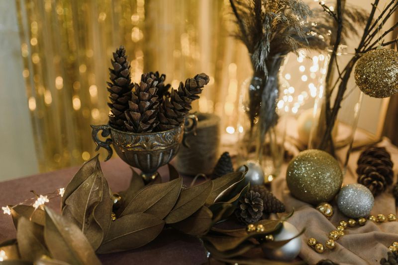 Gold or Silver Leaf Pumpkins
