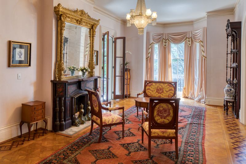 Ornate Mirrors Reflecting Natural Light