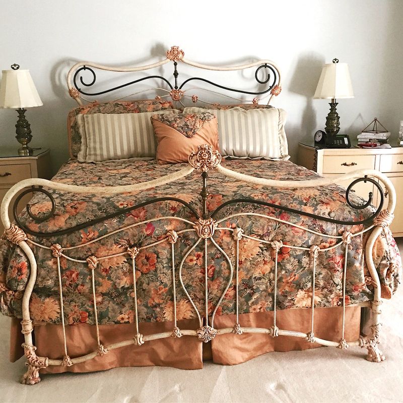 Ornate Brass And Iron Bed Frames
