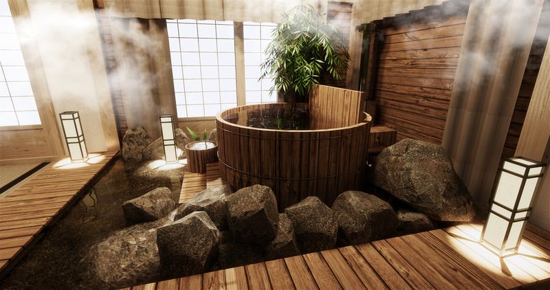 12 Vermont Cabin Bathrooms Where Winter Feels Like Retreat - Decor Hint Japanese-Inspired Soaking Room