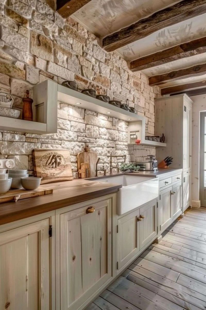 Stone Backsplash