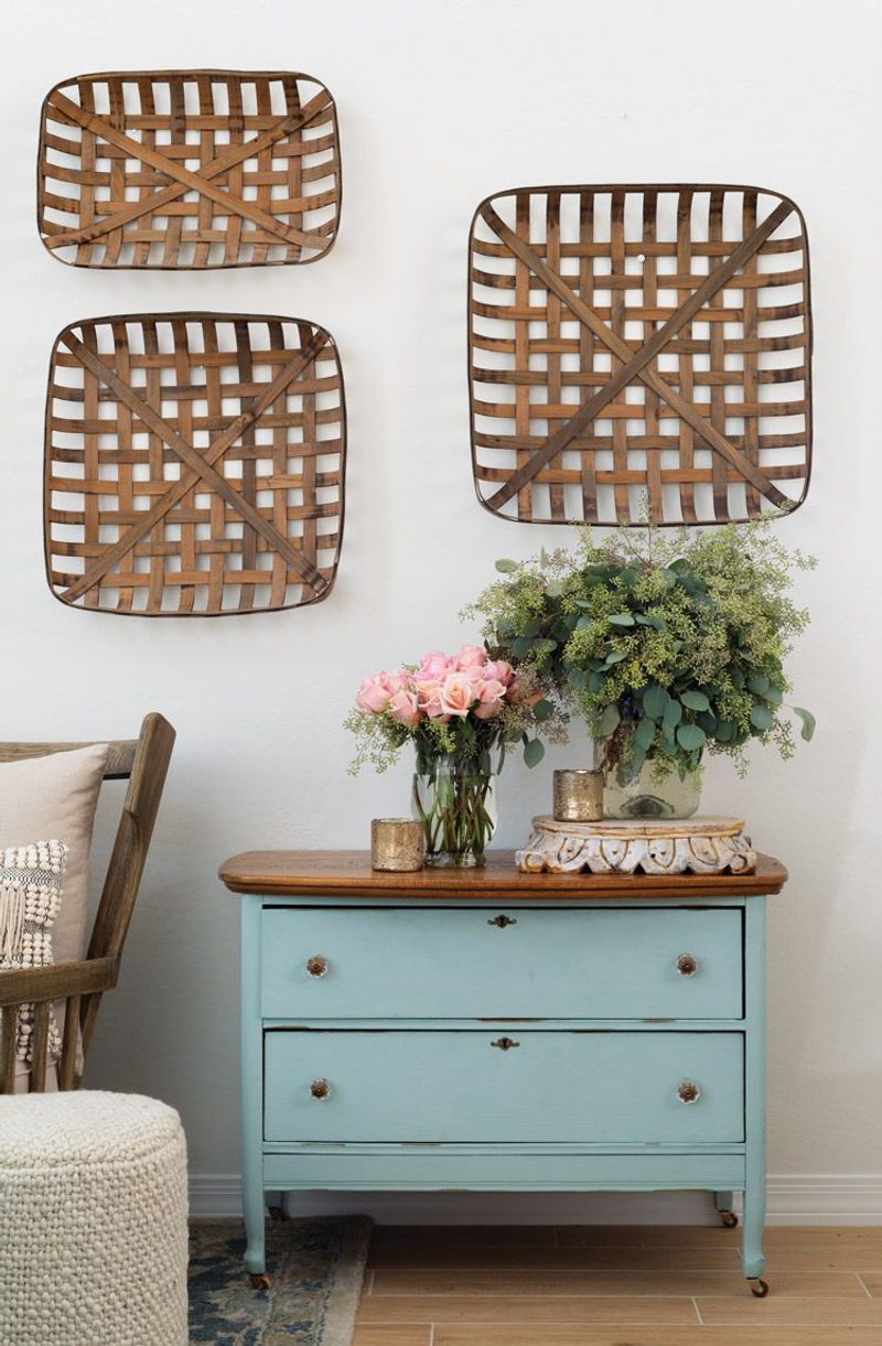 Tobacco Basket Wall Art