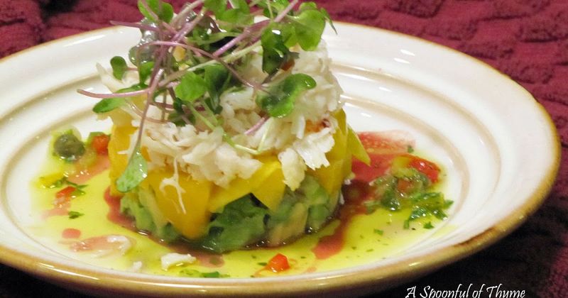 Coastal Crab and Avocado Tower
