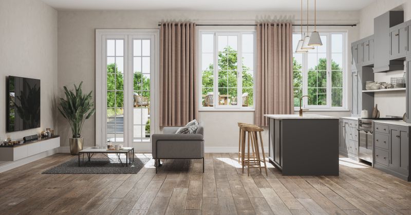 Tension Rod Window Treatments