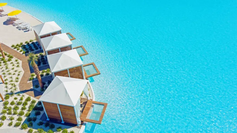 Private Cabanas And Poolside Lounging Spaces