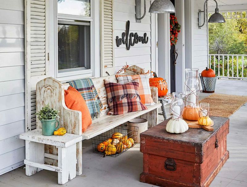 Painted Michigan-Themed Pumpkins