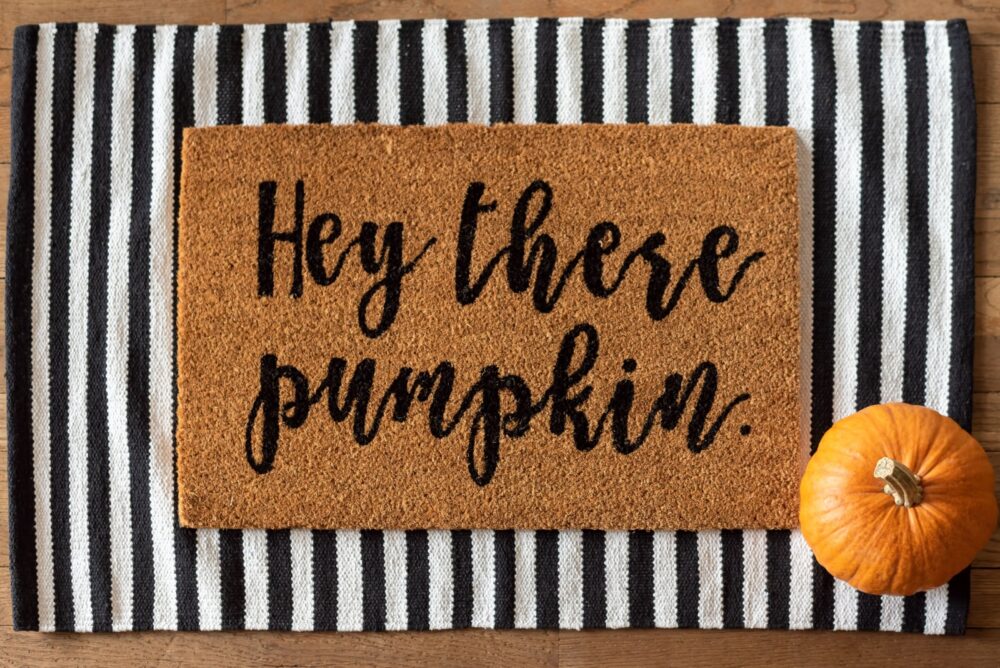 8 Seasonal Porch Swaps That Can Make Homes Feel Fresh Again - Decor Hint Welcome Mat Magic 1 - Decor Hint