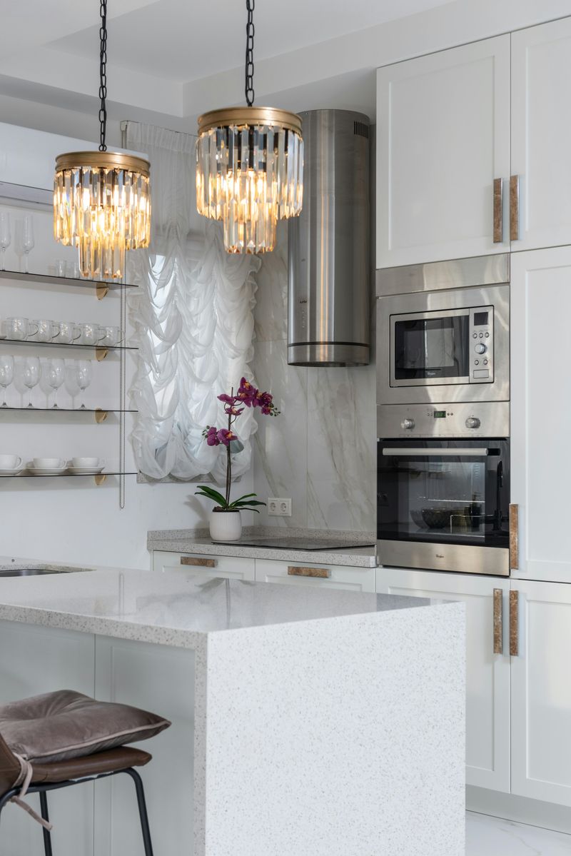 All-White Modern Kitchens