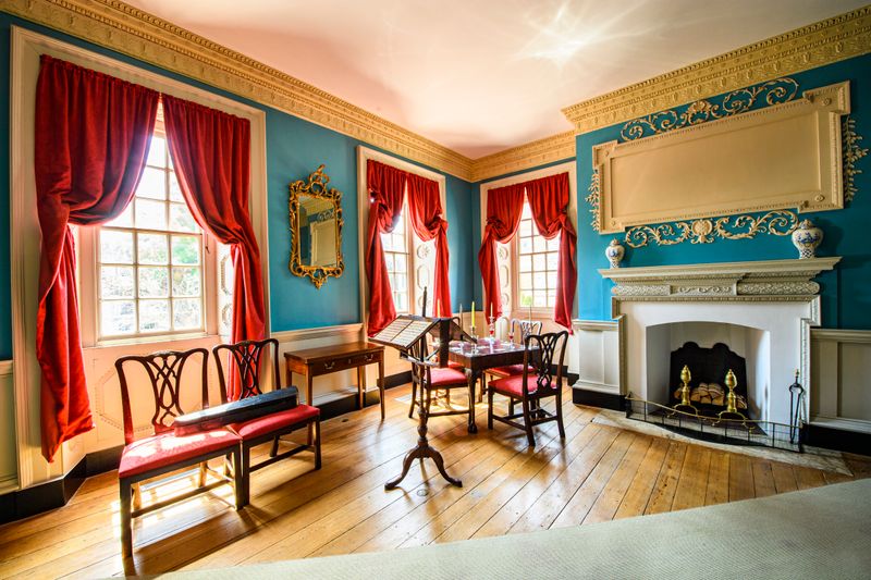 William Paca House's Cozy Fireside Nook