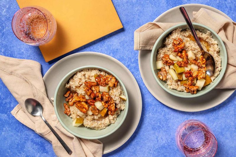 14 Fiber-Packed Snacks Popular Among Colorado Health Enthusiasts - Decor Hint Pear And Walnut Overnight Oats