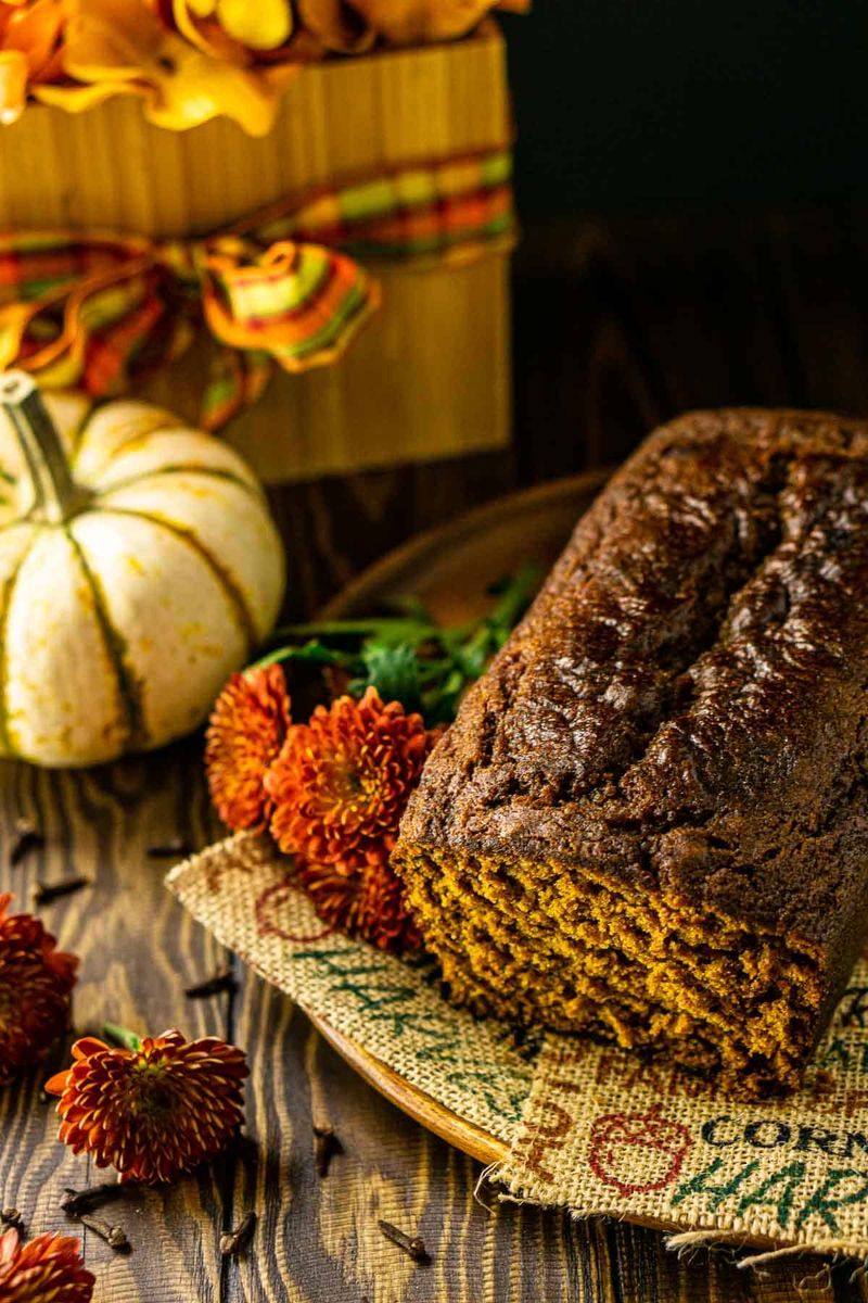 Lumberjack Molasses Pumpkin Bread