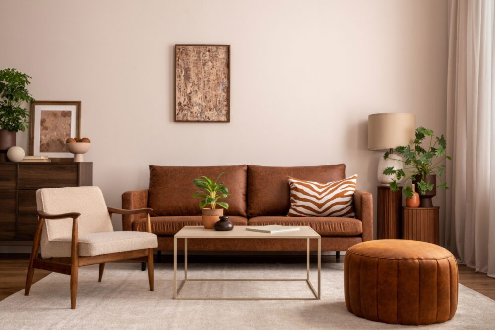 Why Every Room Works Better With A Touch Of Brown Furniture