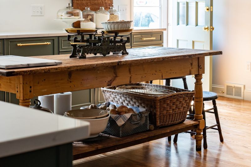 Indiana Farmhouses With Kitchens That Taste Like Home - Decor Hint Riverbank's Multigenerational Baking Station