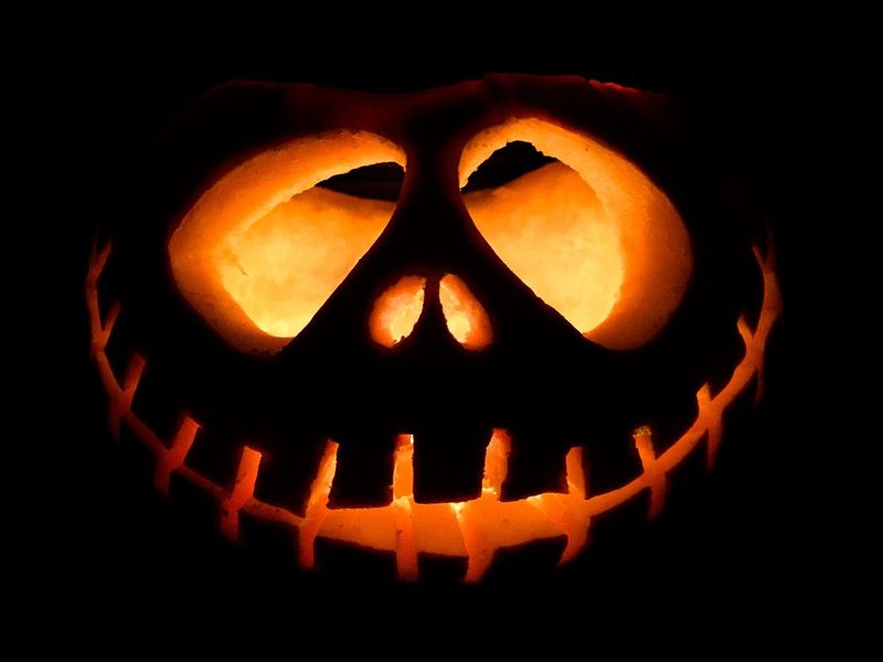 Grinning Skeleton Design