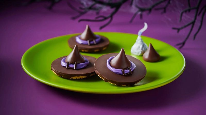 Witchy Hat Purple Velvet