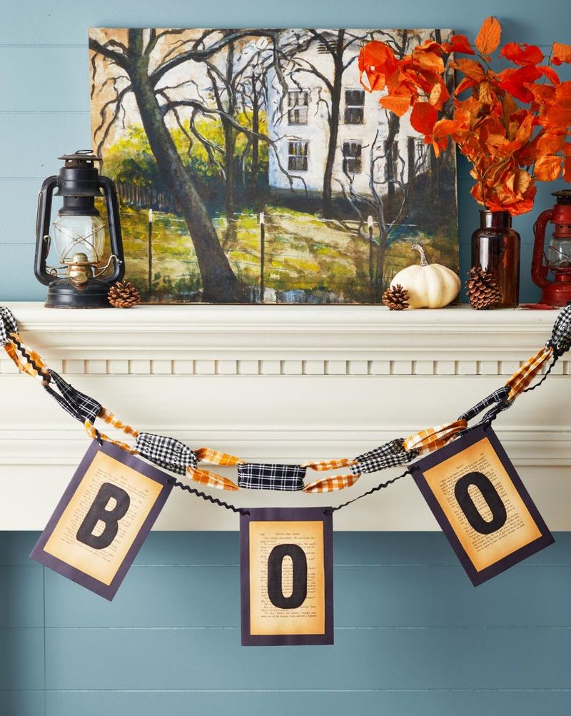 Recycled Fabric Autumn Banners