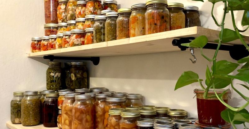 Mason Jar Pantry at Orchard View