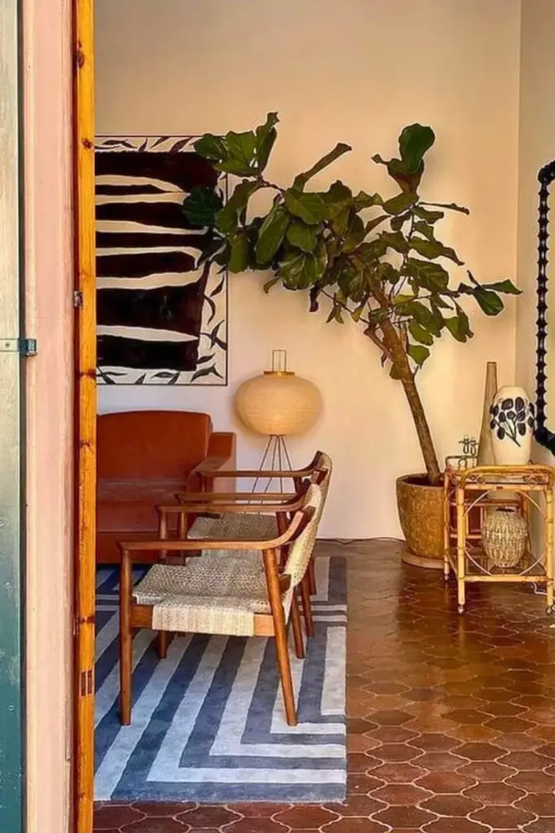 Muted Terracotta Accents