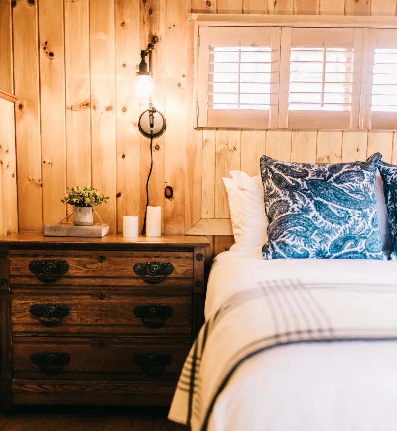 Weathered Wood Nightstands