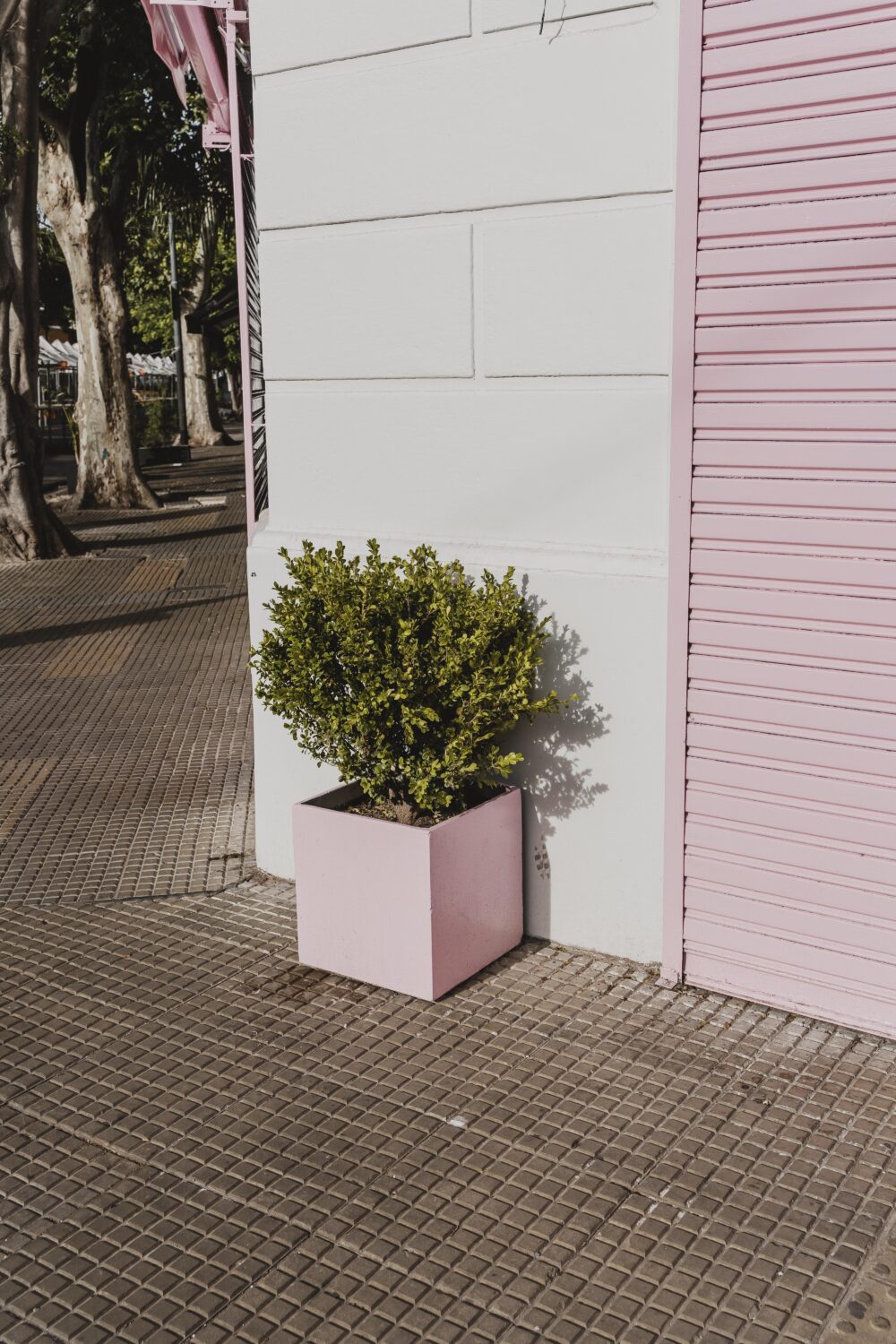 Upcycled Tile Planters