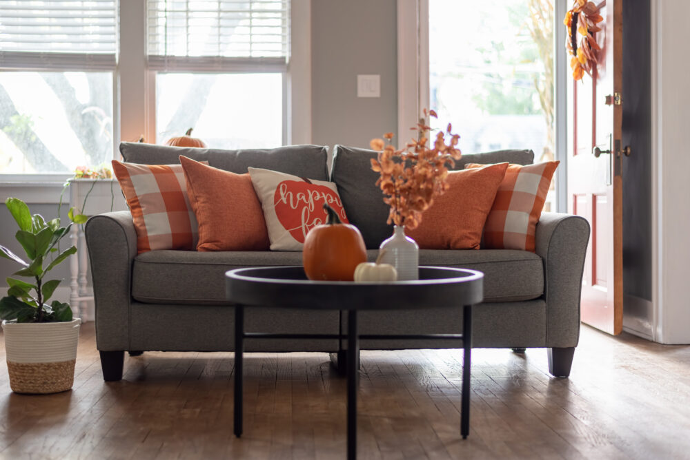 DIY Fall-Themed Throw Pillow Covers