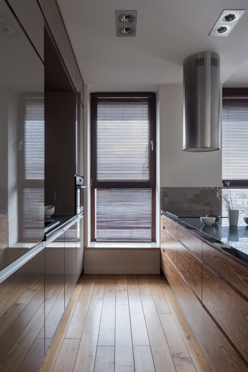 Compact Galley For Small Apartments