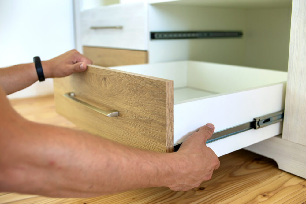 Install Pull-Out Drawers