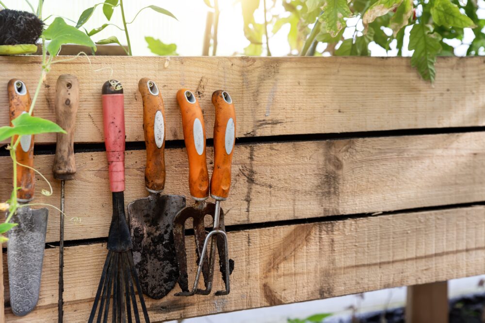 13 Backyard Storage Ideas That May Help Save Time And Money - Decor Hint Vertical Garden Tool Racks