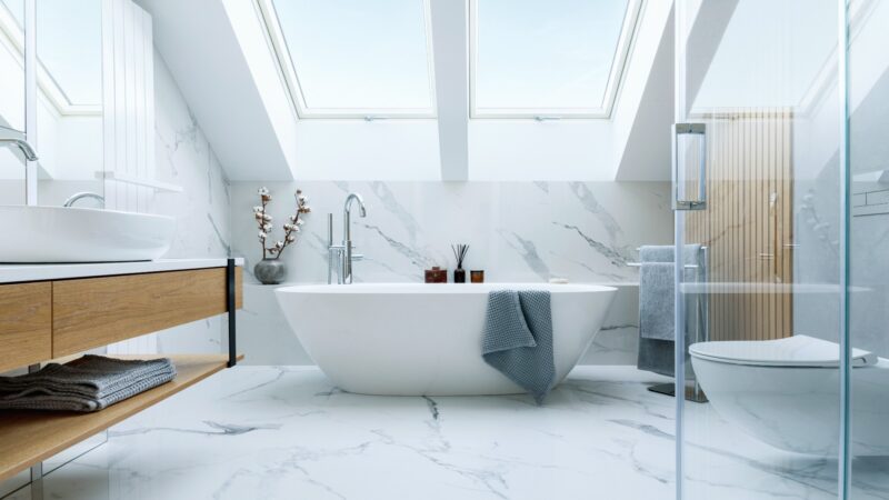 6 Factors To Consider When Deciding Whether To Match Bathroom Wall And Floor Tiles