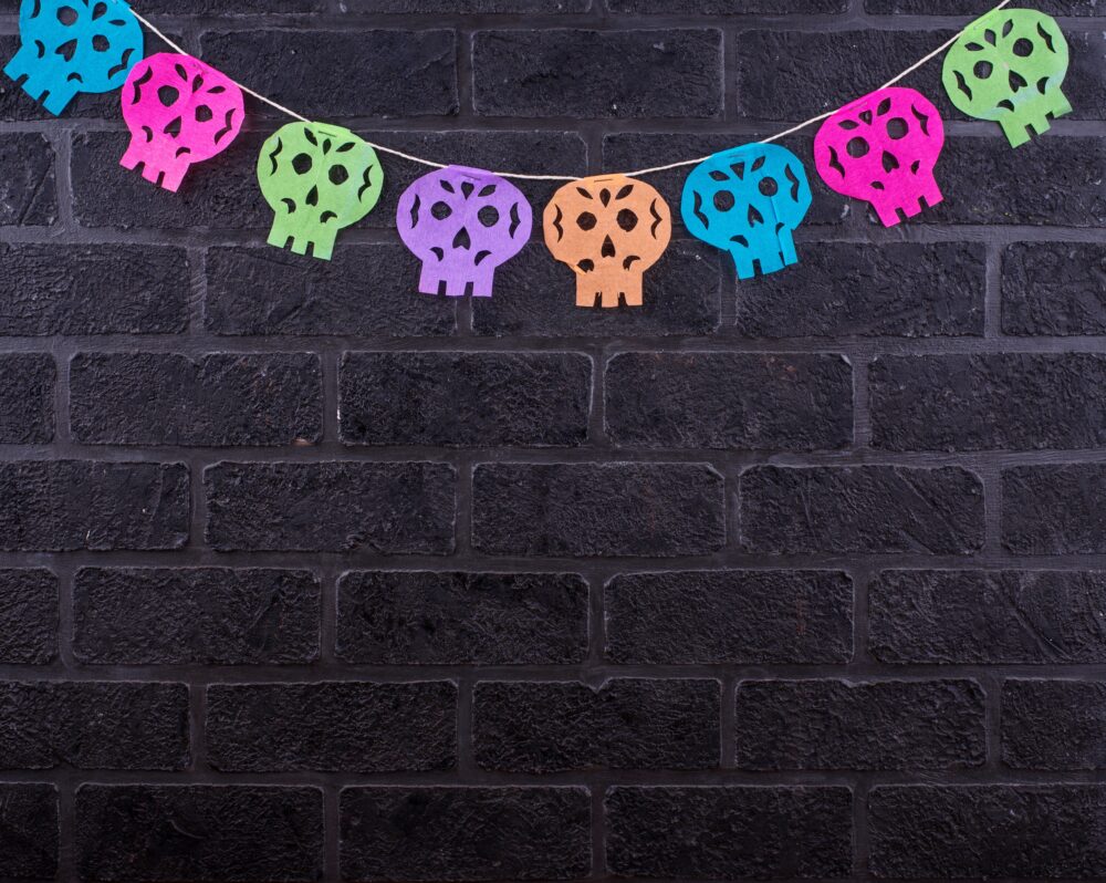Recycled Paper Skeleton Chains