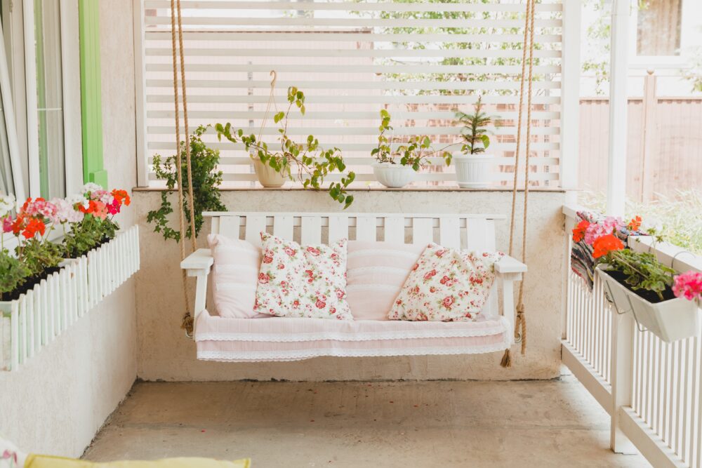 Vintage-Inspired Porch Swing