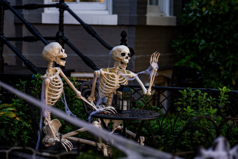Skeletons Hosting A Party