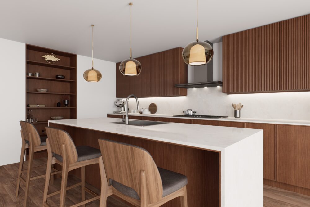 13 Kitchen Cabinet Paint Colors That May Create A Warm And Inviting Feel - Decor Hint Chocolate Brown