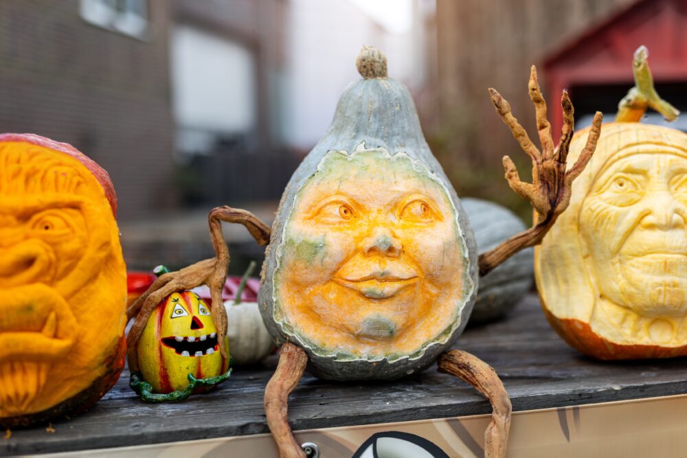 Whimsical Character Pumpkins For A Playful Touch
