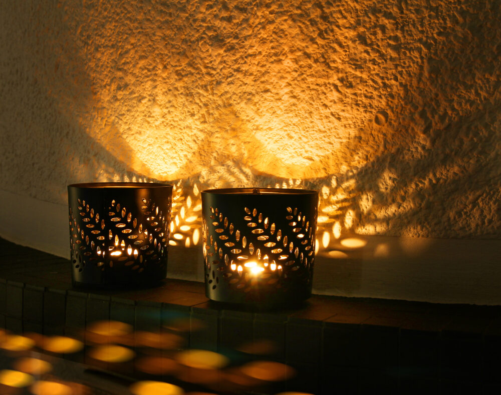 Tin Can Candle Holders
