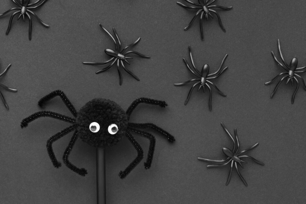 Bottle Cap Spiders