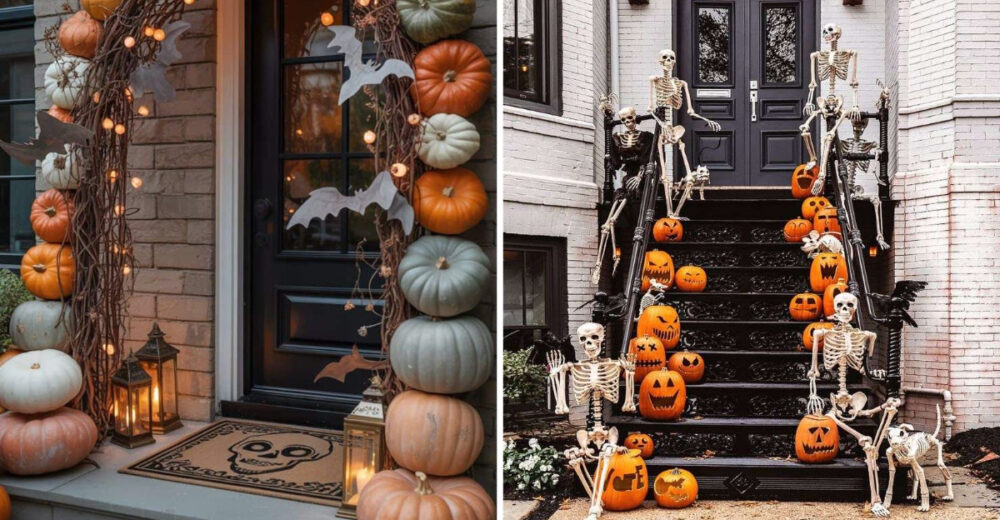 10 Eerie Entryway Displays Michigan Families Cant Get Enough Of - Decor Hint