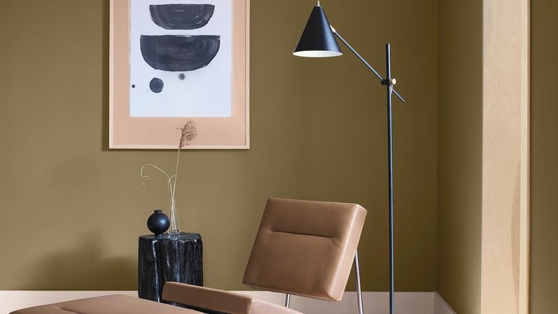 11 California Paint Colors That Date Living Rooms - Decor Hint Avocado Green