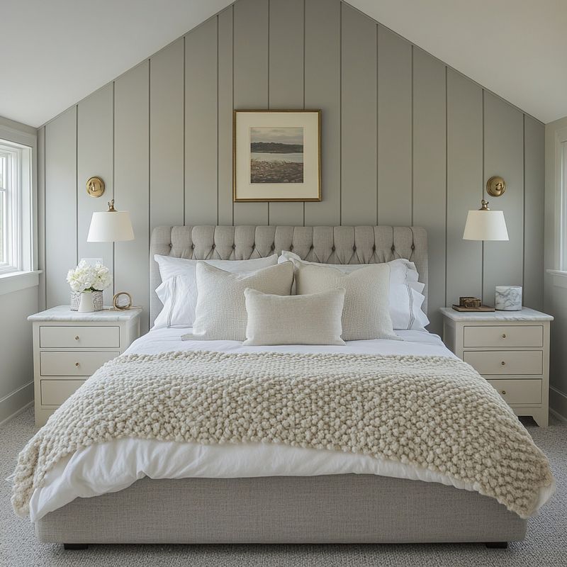 Whitewashed Shiplap Walls