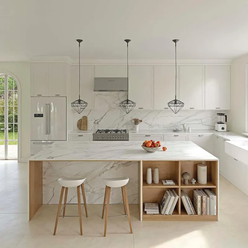 14 Maryland Homes With Design Features Owners Now Regret Choosing - Decor Hint All-White Kitchens That Show Every Smudge