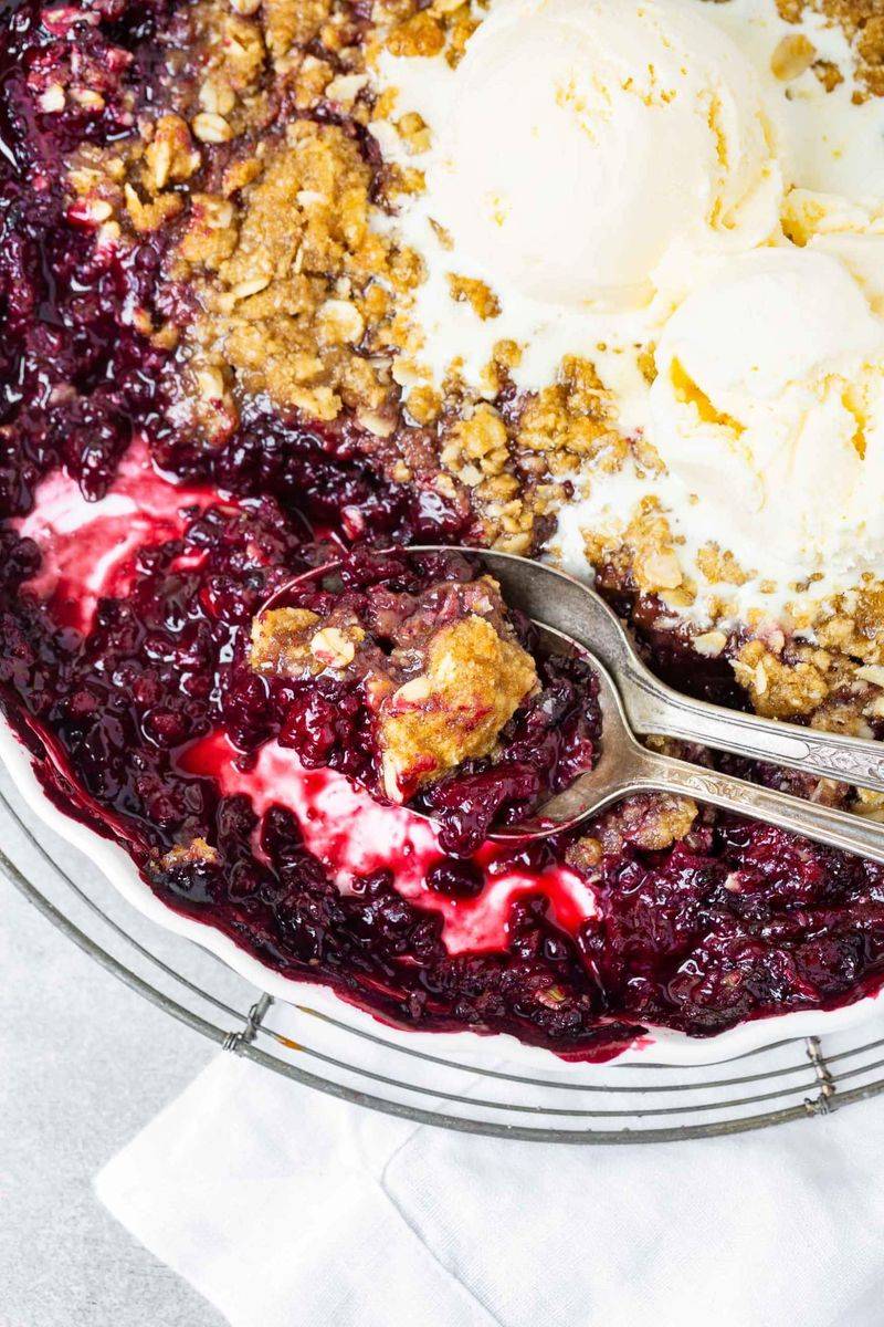 14 Oregon Family Recipes Passed Down And Perfected Through Time - Decor Hint Grandma's Marionberry Cobbler