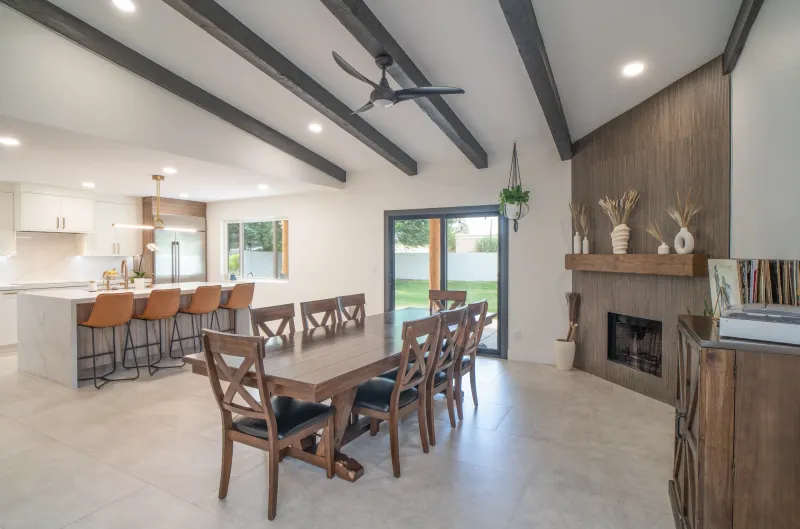 Rustic Wood Beam Ceilings