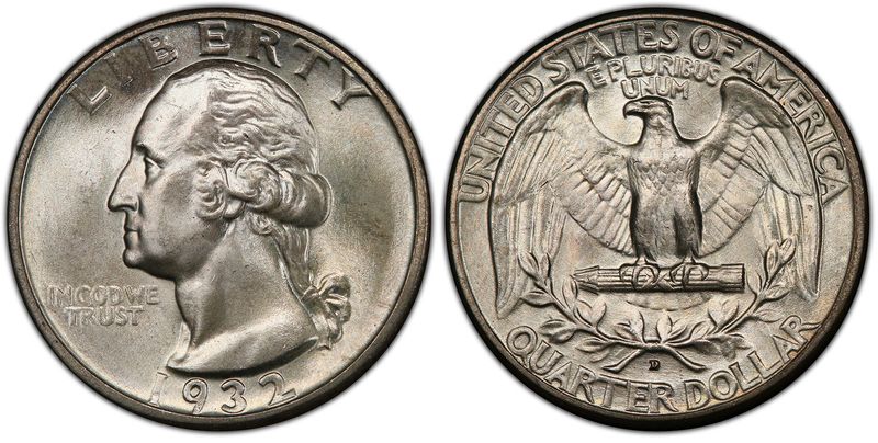 17 Washington Collectibles Increasing In Value And Are Harder To Find - Decor Hint 1932-D Washington Quarter