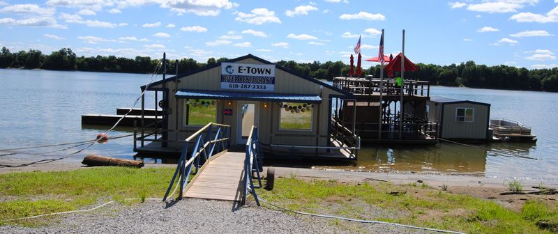 20 Illinois Small-Town Dining Destinations That Delight Every Time - Decor Hint E-Town River Restaurant, Elizabethtown