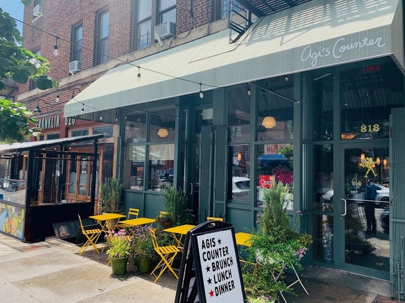 20 Must-Visit NYC Restaurants Embracing Zero Waste Practices - Decor Hint Agi's Counter, Crown Heights
