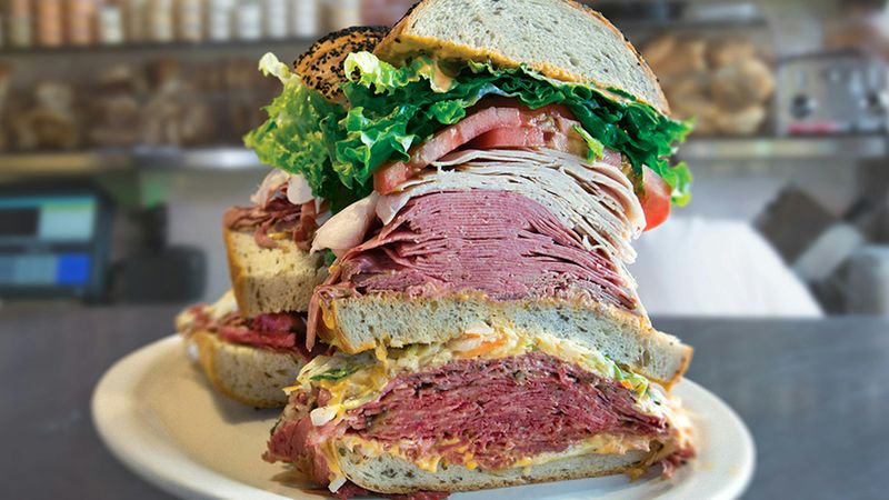 The Tiny New York Deli Serving A Pastrami On Rye Locals Call Legendary - Decor Hint Why Locals (And Celebrities) Keep Coming Back