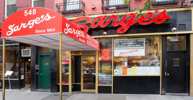 The Tiny New York Deli Serving A Pastrami On Rye Locals Call Legendary - Decor Hint The Origins Of Sarge's Delicatessen & Diner