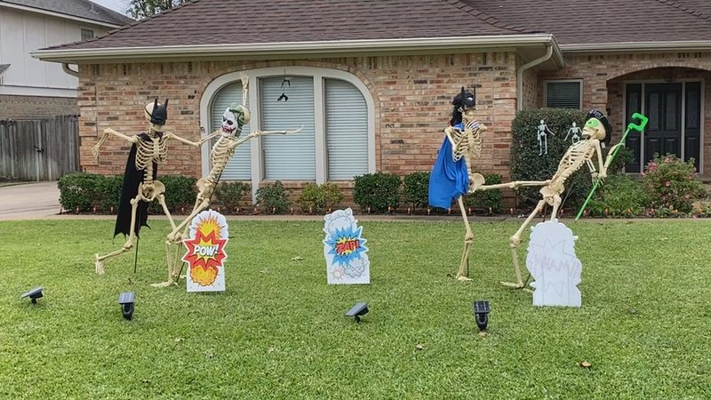 Texas Woman's Brilliant Budget Halloween Décor Idea Is Going Viral - Decor Hint The Local Spark That Lit Up Halloween In Longview