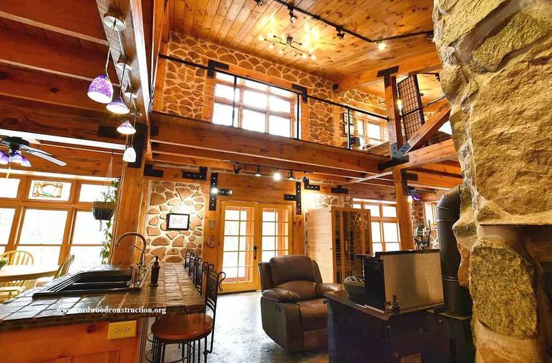 New York Designers Share 14 Ways To Make Cordwood Living Both Chic And Energy Smart - Decor Hint Design An Open Floor Plan To Maximize Light And Warmth Flow