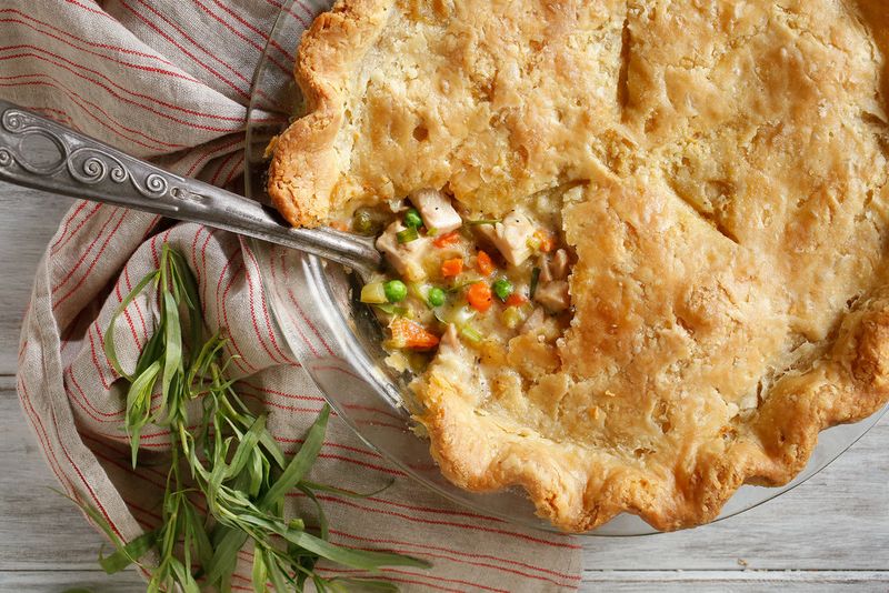 Cacio e Pepe Chicken Pot Pie